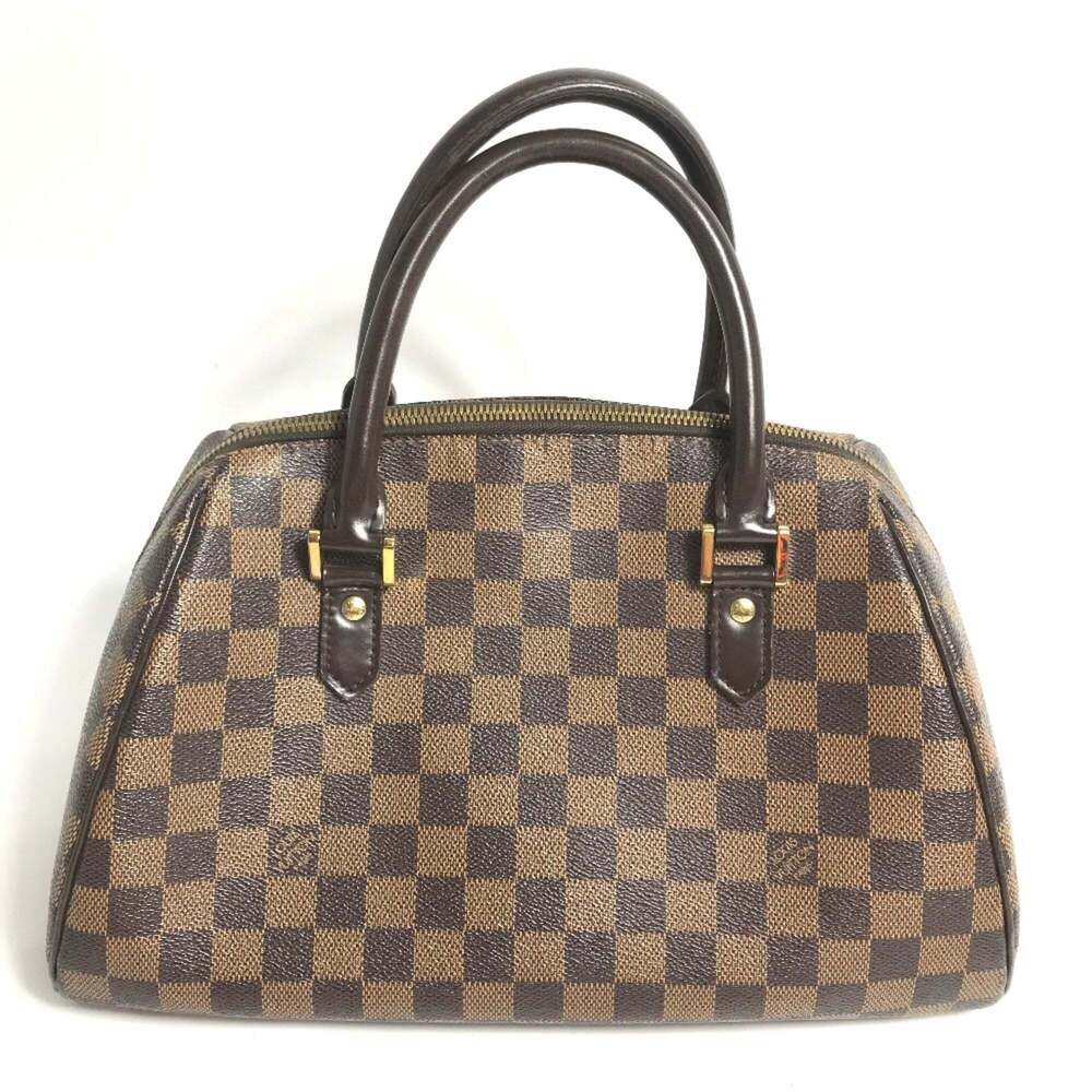 LOUIS VUITTON Brown Damier Canvas Boston Bag